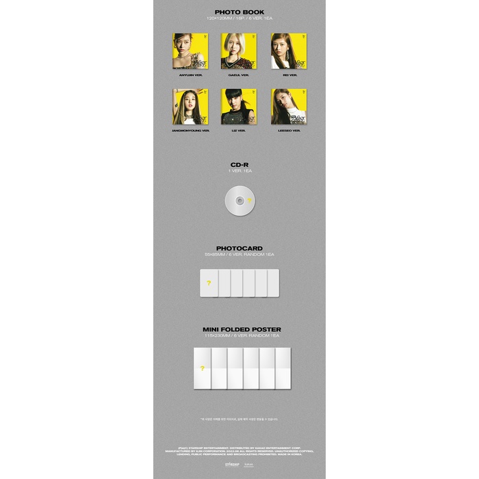 IVE - 3rd Single Album After Like (jewel case ver.)