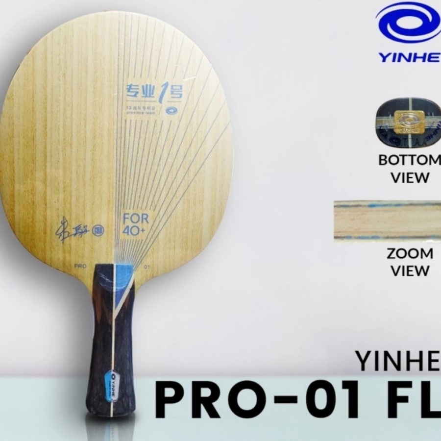 KAYU BAT BET TENIS MEJA PINGPONG YINHE PRO 01 VISCARIA CLONE MANTAB