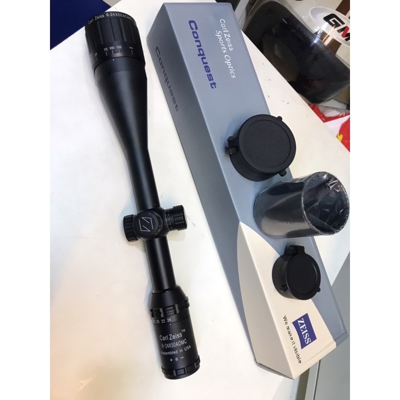 TELESCOPE ZEISS 6-24x50AOMC MILDOT ELEKTRIK