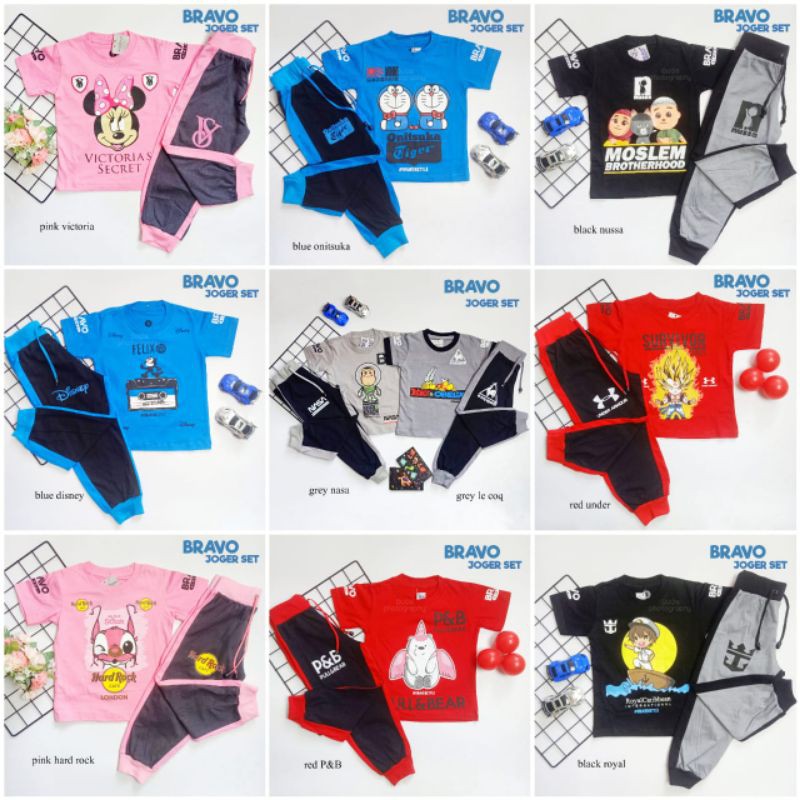 SETELAN ANAK SET JOGGER by bravo kidswear