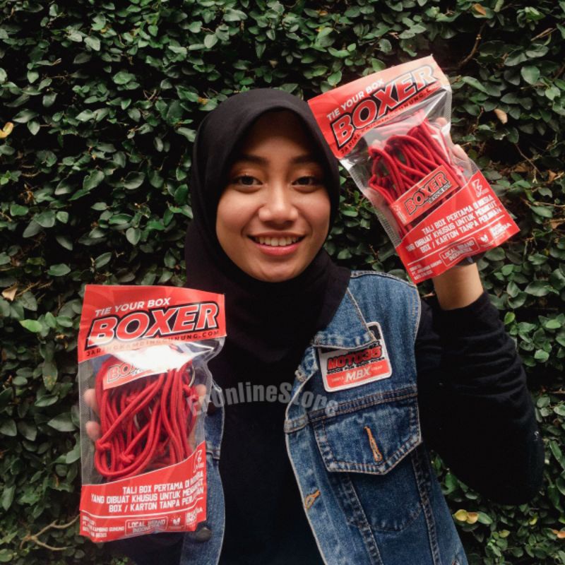 BOXER Jaring Tali Serbaguna Multifungsi Original By JARING KAMBING GUNUNG 2 In 1 Model Hook pengait 
