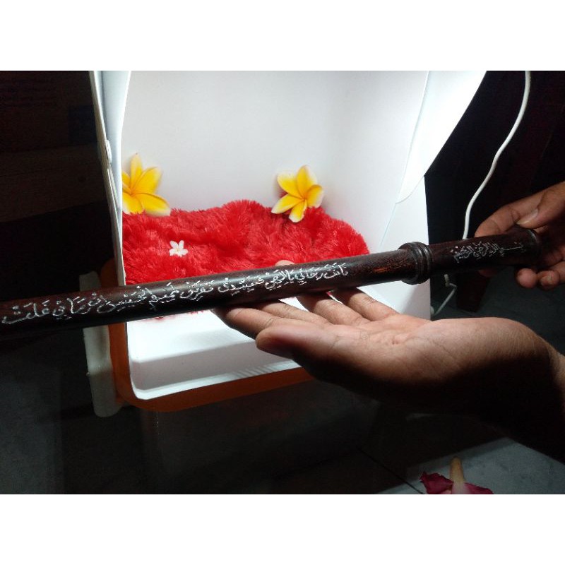 tongkat komando ukir