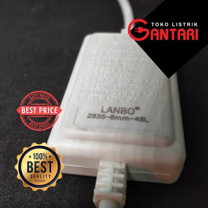 Lampu Selang 10 Meter RGB Lanboo Nyala Lampu Bisa Diganti Hingga 8 Variasi