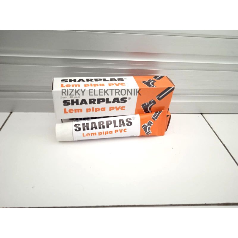 Lem SHARPLAS Tube Glue Pipa PVC Sambungan Paralon Kualitas Super