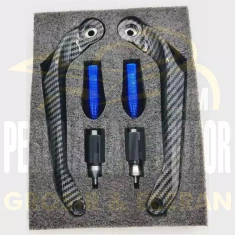 Proguard karbon handguard carbon Universal /pelindung stang semua motor