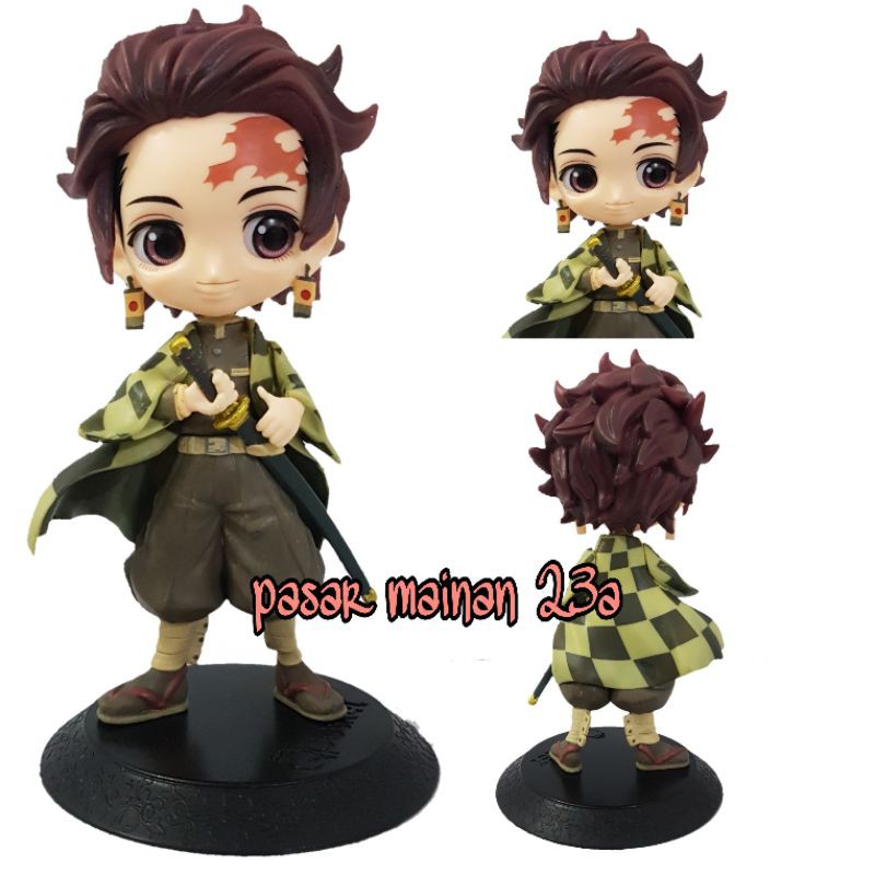 Figure Q Posket Kimetsu No Yaiba Demon Slayer Tanjirao Nezuko Terbaru-figure demon slayer