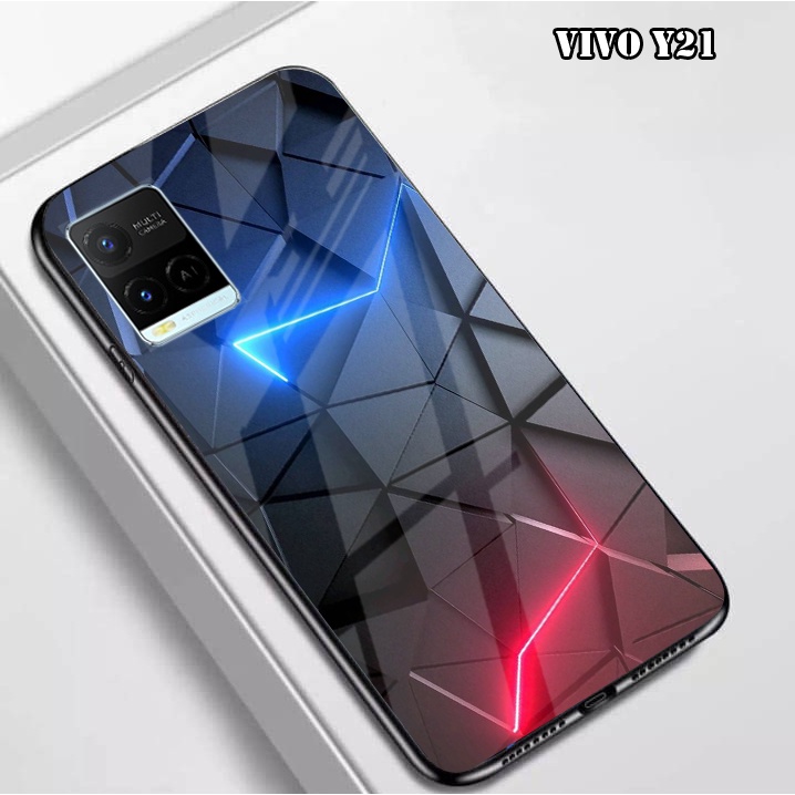 Softcase Glass Vivo Y21 Vivo Y21s Y33s | Case Vivo Y21 Vivo Y21s Y33s | case Vivo Y21 Vivo Y21s Y33s
