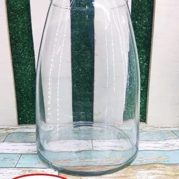Vas Pot Kaca Sedang Tabung Terrarium SerbagunaPS19