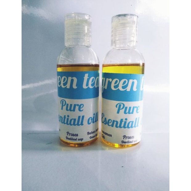 Green Tea oil kemasan 50ML-100ML