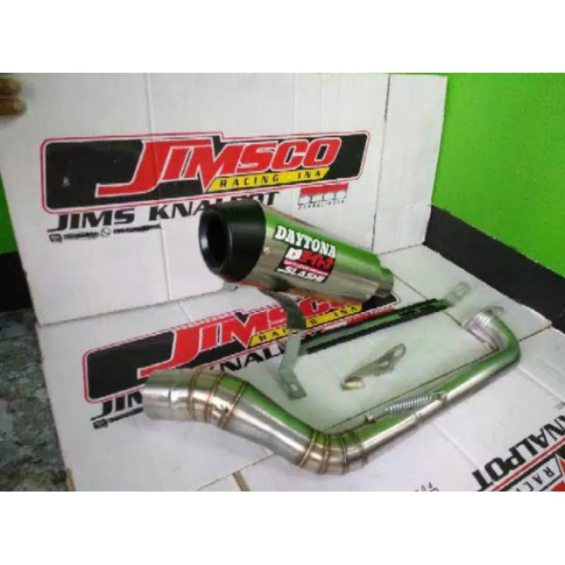 Knalpot Daytona Nmax Aerox PCX dan Vario full stainless,knalpot purbalingga.