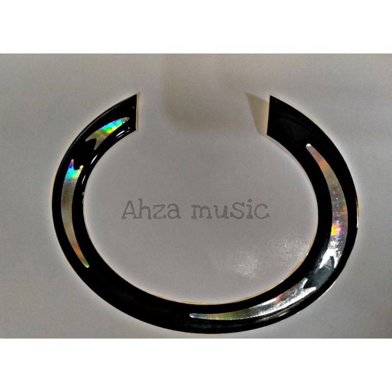 rosette/sound hole stiker gitar yamaha apx 500ii tinggal tempel