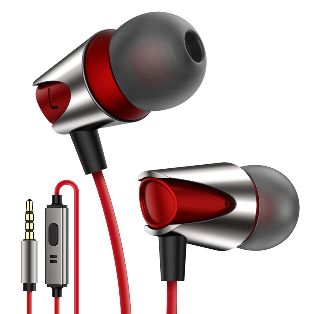 

KUULAA Earphone In-ear Deep Bass dengan Kabel Jack 3.5mm untuk iPhone / Xiaomi / Huawei