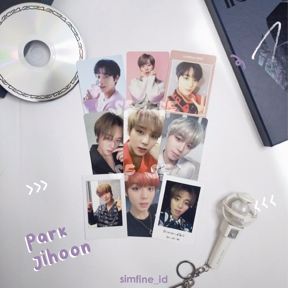 Park Jihoon rare photocard / broadcast 360 therefore winter store