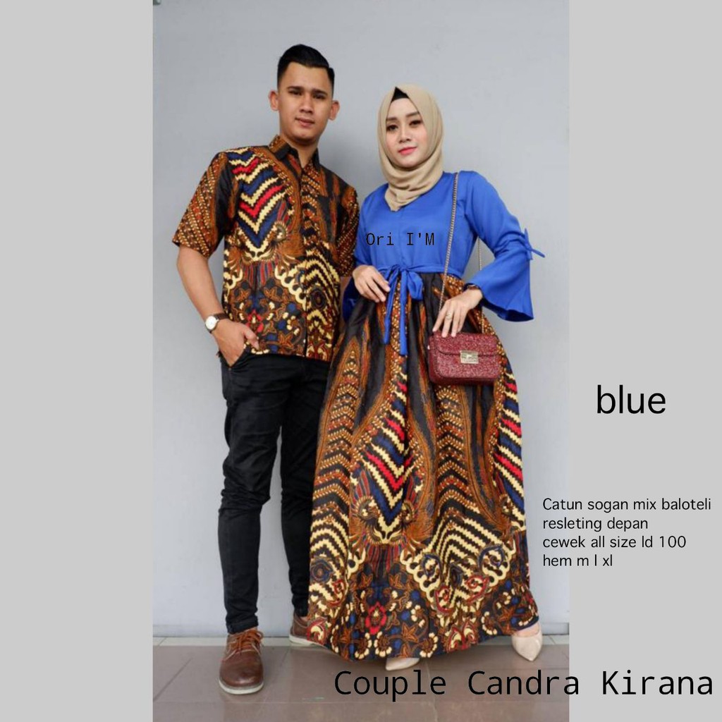 GROSIR BATIK COUPLE CANDRA KIRANA