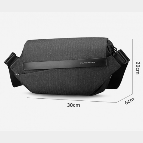 MR8408 Tas Selempang Mark Ryden Sling Chest Bag Cowok Pria Anti Air