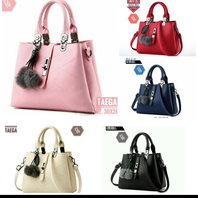 LULA BAGS FREE POMPOM