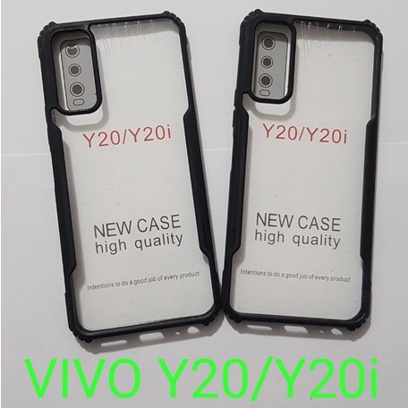 CASE FUSION ARMOR SHOCKPROOF VIVO Y20 Y20i VIVO Y12S SOFTCASE - FA