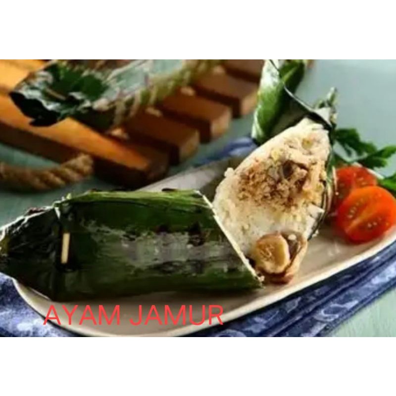 

Nasi Bakar Ayam Jamur