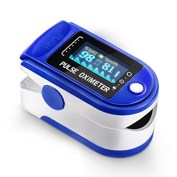 Oksimeter Digital RZ001 Pulse Oximeter Oxymeter Fingertip SpO2 Pengukur Kadar Oksigen dalam Darah