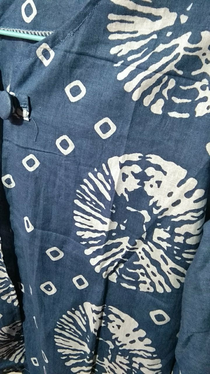 Atasan Batik Dolby Dolbi Dobby Doby Tenun Sutra Tulis Halus Katun Atbm Baron ,sarombit Atasan