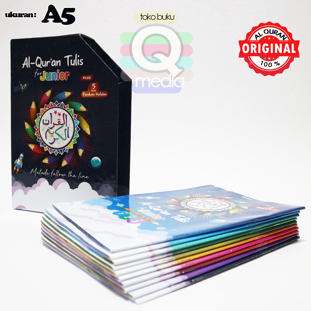 Alquran Al Quran Tulis For Junior Mushaf Tulis 30 Juz Metode Follow The Line | Cordoba | Al Quran Tu