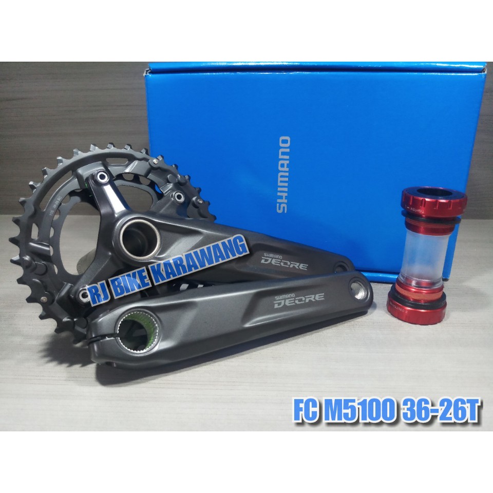 Crank Shimano Deore M5100 Dual 36 26T