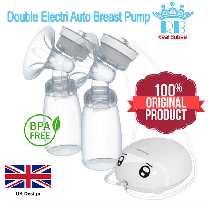 Pompa Asi Elektrik Double (2 Corong Pompa) Real Bubee