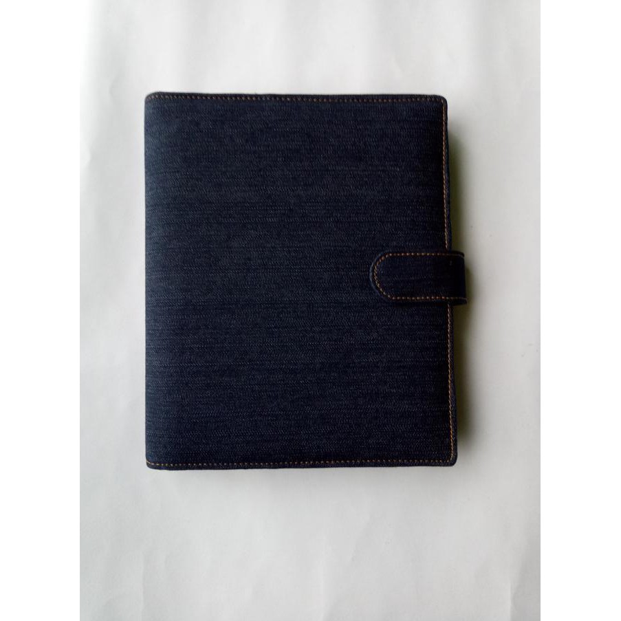 

✨ BISA COD ✨ Binder Blue Jeans A5 20 ring - Biru Note Book , Buku Catatan - Navy TERPERCAYA Kode