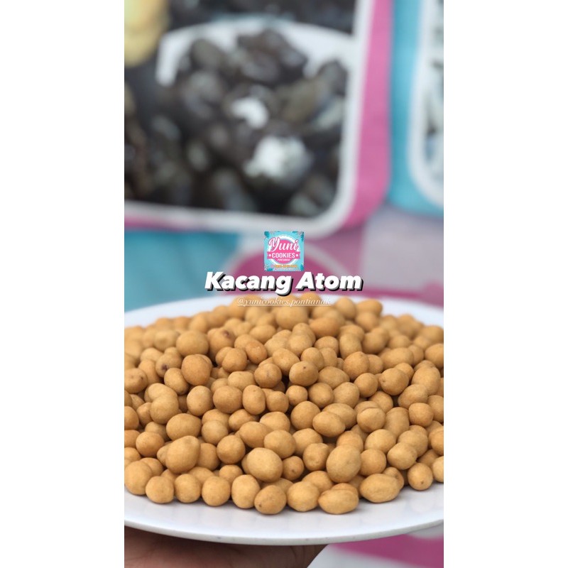 

Kacang Atom 250gr / @yunicookies.pontianak