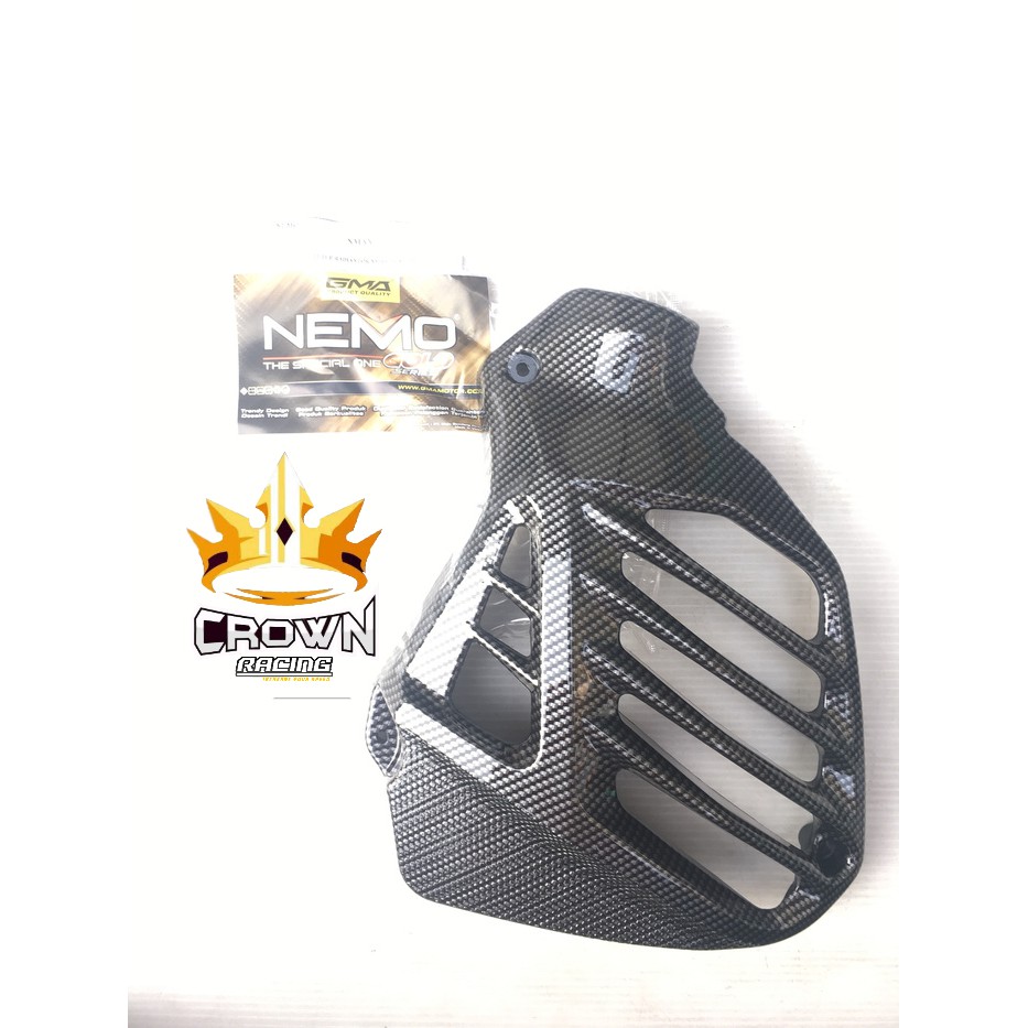 Cover Radiator Carbon Nemo Nmax 155 Old