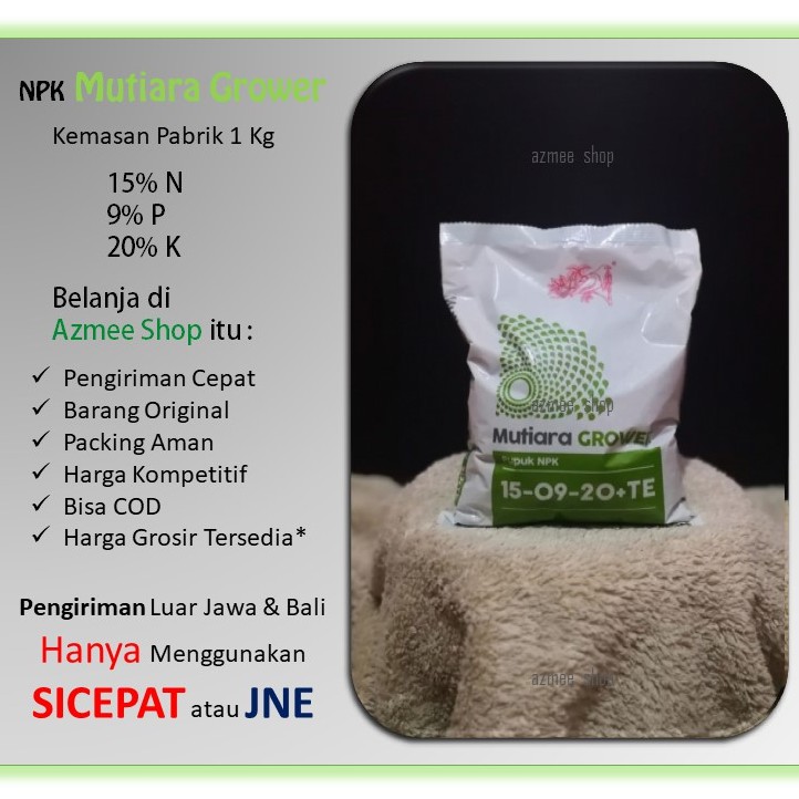 NPK MUTIARA GROWER PUPUK BUAH GENERATIF
