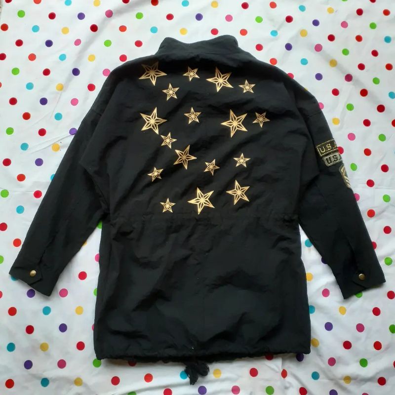 SALE JAKET VINTAGE / jaket parasut / thrift jaket second-US 108x78