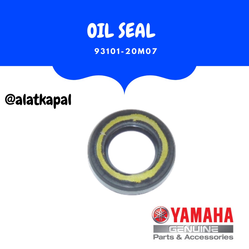 OIL SEAL 93101-20M07 UNTUK MESIN TEMPEL YAMAHA 25PK