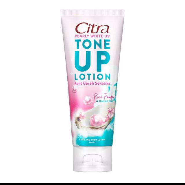 CITRA PEARLY TONE UP HAND BODY LOTION 180ml