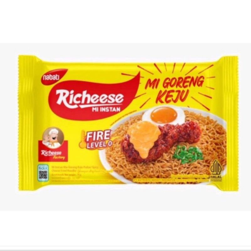 

NEW Richeese mie goreng keju level 0 Lv 0