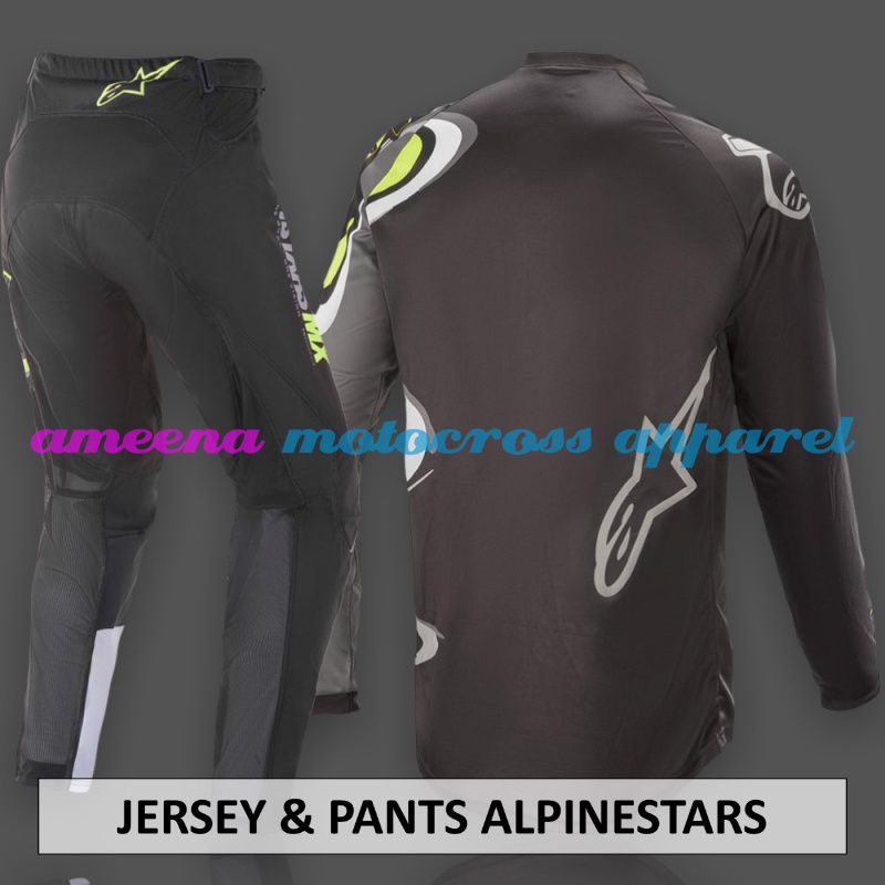 Jersey Custom Nama - Jerseyset Stelan - Jersey Celana Motocross - Jerseyset Stelan - Jersey Trail - Jersey Pants MX Adventure - Jersey Premium -AS003