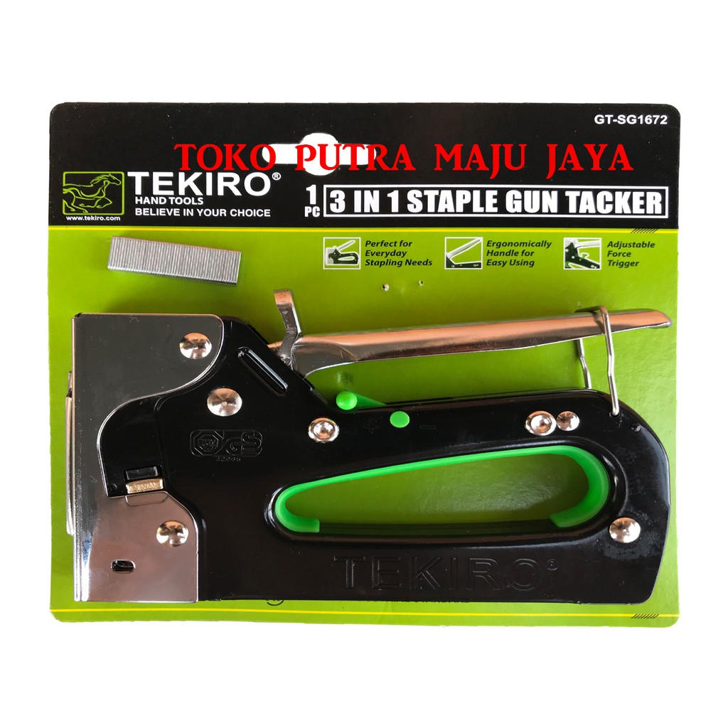 

TEMBAKAN STAPLES STANDAR 6-14mm STAPLE GUND TRACKER 3in1 HEKTER TEKIRO