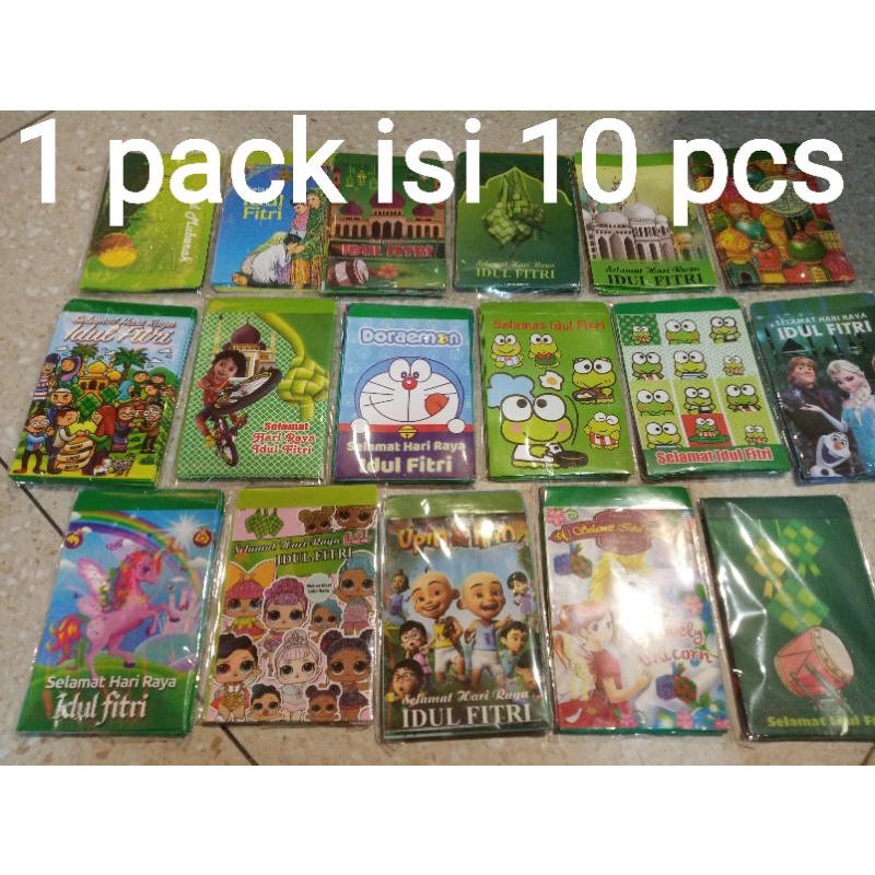 

Angpao lebaran 1 pack isi 10 pcs