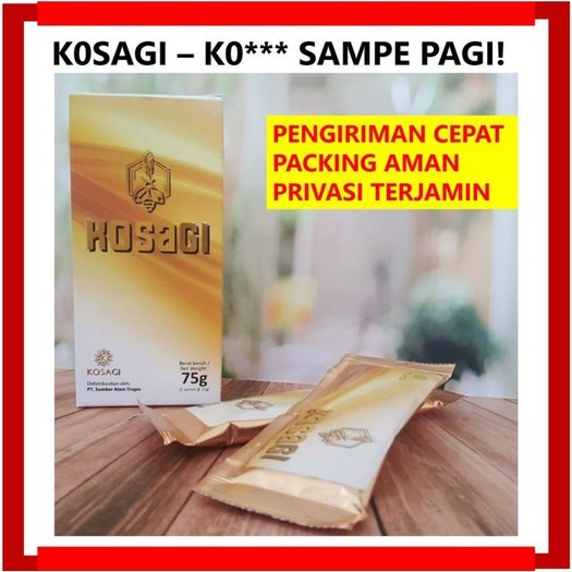 

Promo KOSAGI Suplemen Herbal Alami Khusus Pria Menambah Stamina Rasa Madu Nanas Original