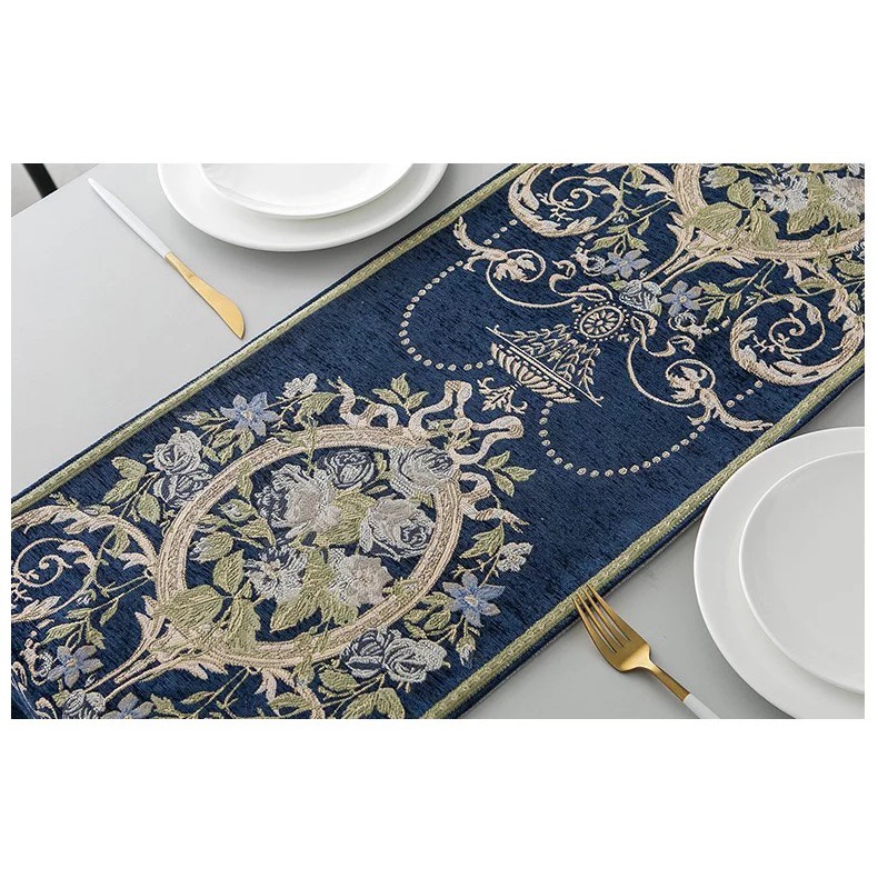 Table Runner/Taplak Meja Tamu/Taplak Meja Makan Minimalis Modern Desain Eropa Utara Varian 13