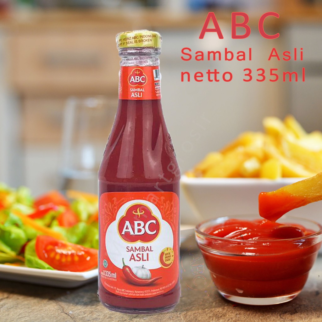 SAMBAL ASLI ABC 335ML / SAUS SAMBAL