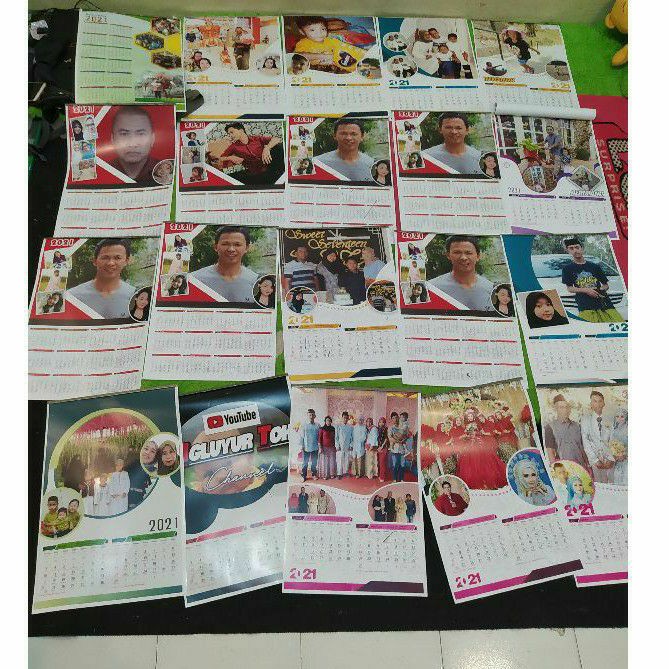 

TERLARIS!! Kalender-Kalender custom-Kalender foto-Kalender 2021