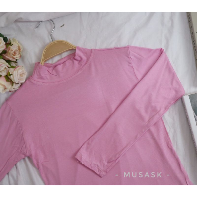 MANSET BAJU RAYON PREMIUM / MANSET KAOS RAYON TURTLENECK