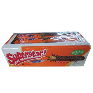 

Roma Wafer Superstar Triplechocolate Box 12X18G