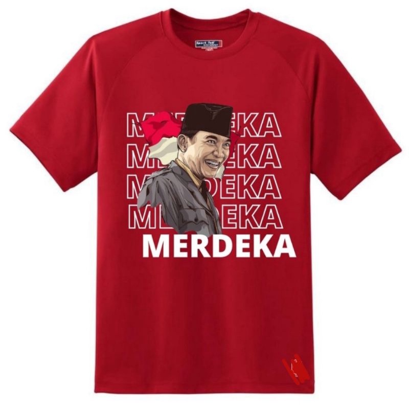kaos DISTRO HUT RI SOEKARNO / KAOS RI 1 MERDEKA INDONESIA