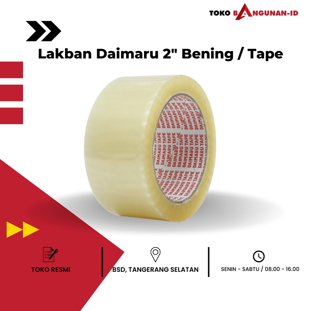 Lakban Daimaru 2" Bening / Tape