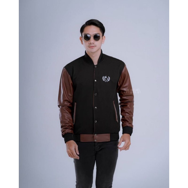 JAKET PRIA SEMI KULIT ORIGINAL/JAKET MOTOR/JAKET HARIAN