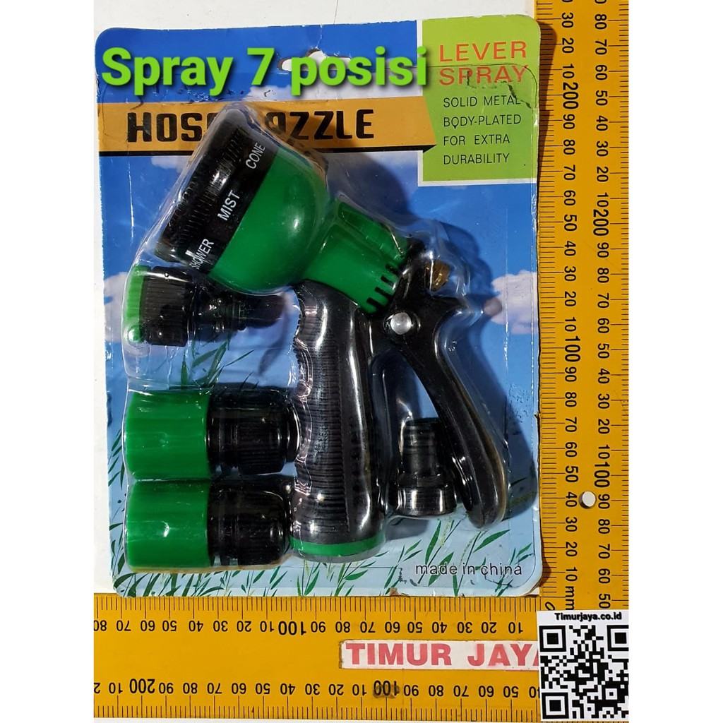 KENMASTER 7 POSISI semprotan air taman kebun hose nozzle selang