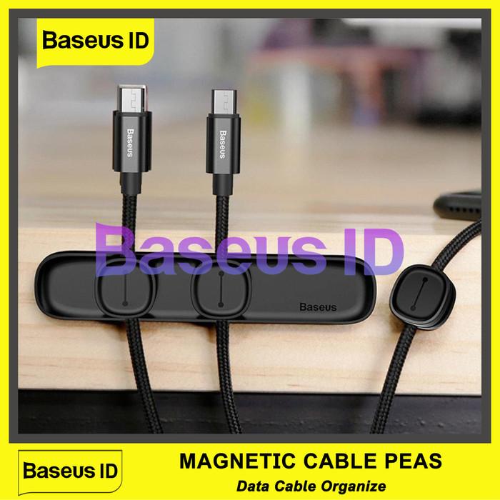 

Holder | Baseus Peas Cross Cable Clip Magnet Kabel Holder Magnetic Organizer