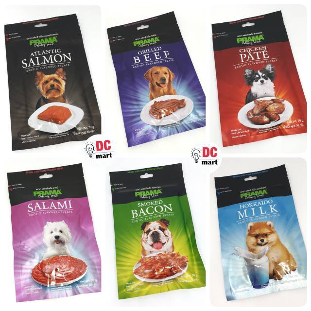 PRAMA Dog Snack 70 Gr / Makanan / Snack Anjing / Dog Treat